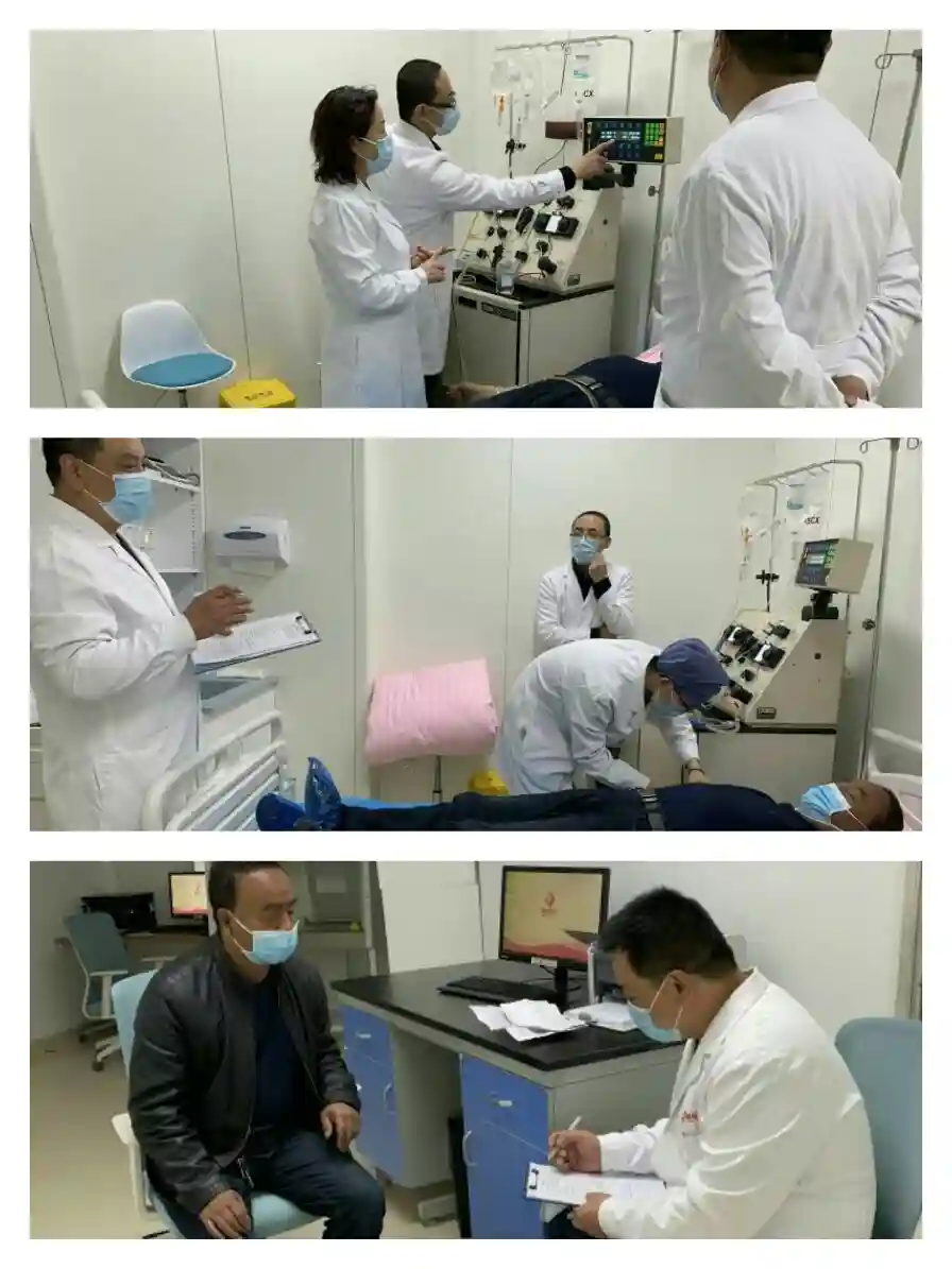 西安国际医学中心医院输血科顺利完成首例红细胞去除术